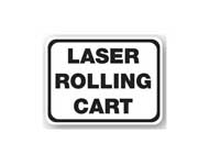 DuraStripe Schild Rechteckig - Laserrollwagen