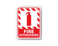 DuraStripe Schild Recheckig - Feuerlöscher