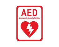 DuraStripe Zeichen Rechteckig-Automatischer externer Defibrillator