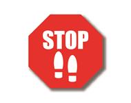 Durastripe Achteck-Schild - Stop