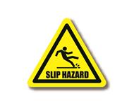 Durastripe-Dreieckschild - SLIP HAZARD