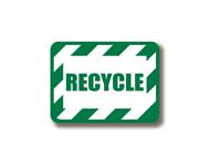 Durastripe Rechteckiges Schild - Recyceln