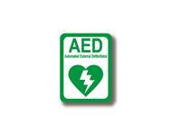 Durastripe-Rechteck-Schild - AED